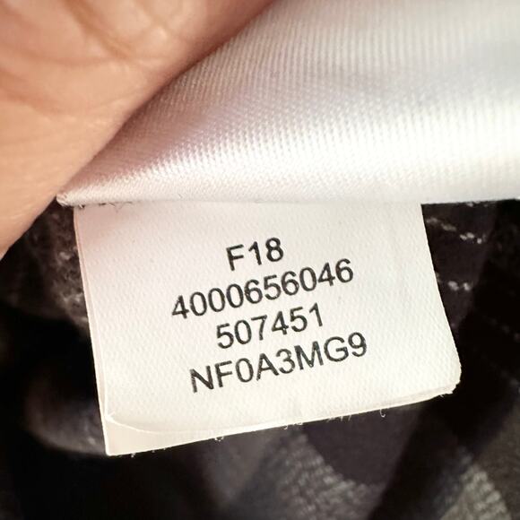 The North Face Grey Striped Stayside Chamois Long Sleeve Button Flannel Shirt XL - Picture 8 of 11